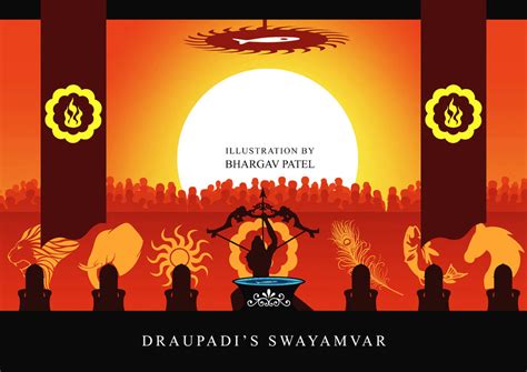 Draupadi's Swayamvar by Bhargav08 on DeviantArt