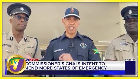 Police Commissioner Signals Intent to Recommend More SOE | TVJ News - Dec 22 2022 - YouTube