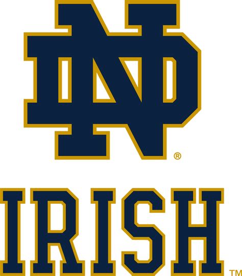 Notre Dame Fighting Irish: 2022 ND Logo Officially Licensed NCAA ...