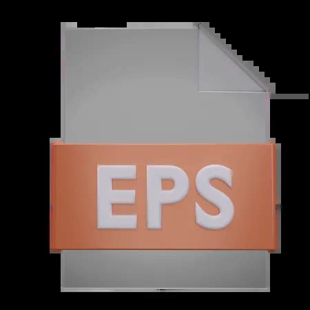 Eps File 3D Icon download in PNG, OBJ or Blend format