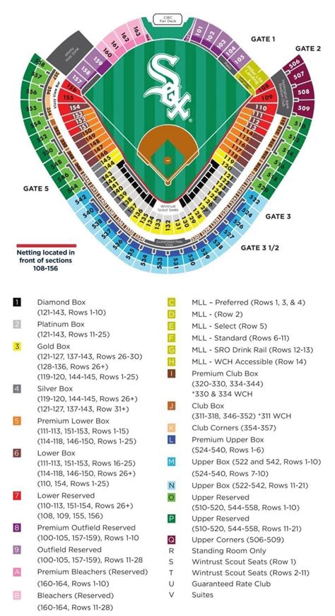 New White Sox Seating Chart : r/whitesox