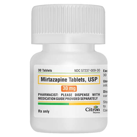 MIRTAZAPINE TABLETS (15mg, 30mg, 45mg) x 30ct bottle - PetPharmCanada.com