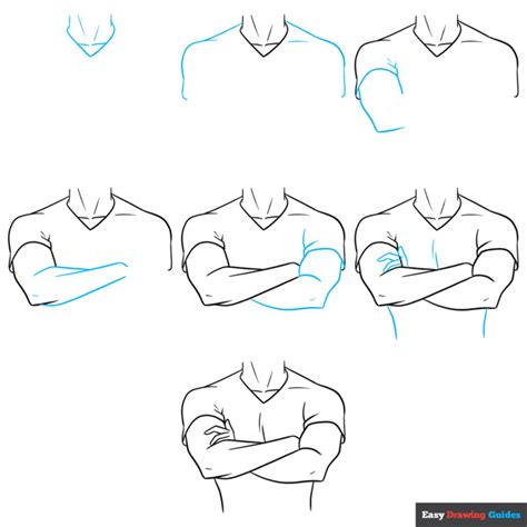 How to Draw Anime Arms - Easy Step by Step Tutorial