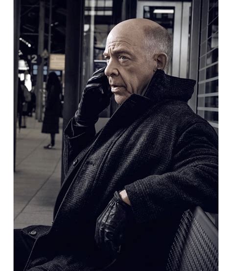 JK Simmons Counterpart Howard Silk Coat - Jacket Makers