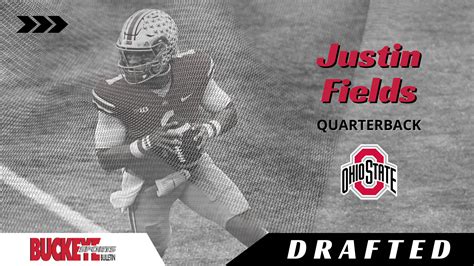 2021 NFL Draft: Ohio State QB Justin Fields Selected No. 11 By The ...