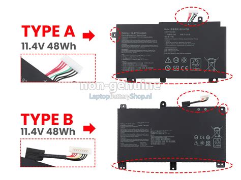 Asus TUF GAMING F15 FX506LH-HN722 Replacement Laptop Battery | Low ...