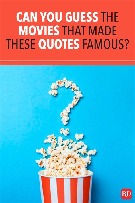 Can You Guess the Movies That Made These Quotes Famous? | Guess the ...