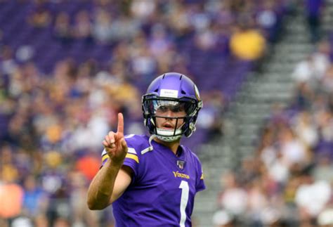 Minnesota Vikings Backup QB Made Over $50,000 For Six Days Of Work, Then Got Cut From Team