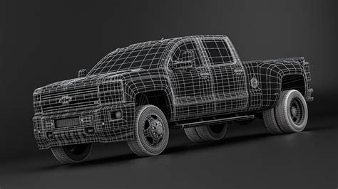 Chevrolet Silverado 3D model - TurboSquid 1714377