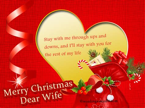 Christmas Messages for Wife – Wordings and Messages