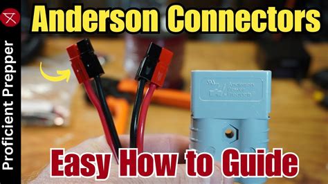 How To Build Anderson Powerpole Connector Cables including SB Series Connectors - YouTube