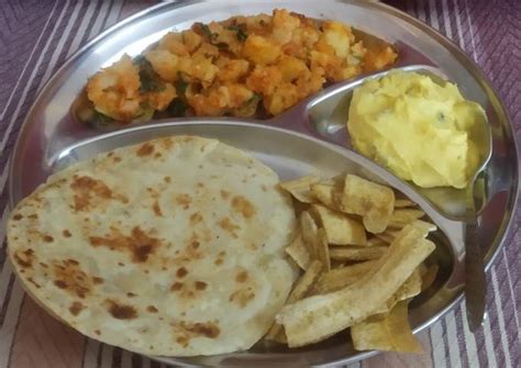 Falhari Thali (Lunch) Recipe by DrPushpa Dixit - Cookpad