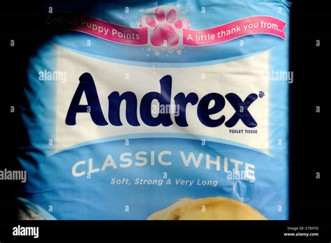 andrex 9 pack toilet rolls Stock Photo - Alamy