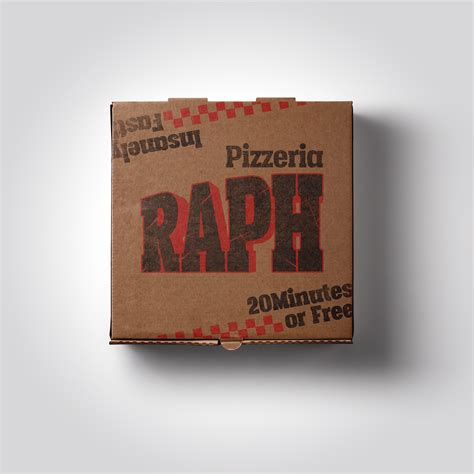 Fictional Pizza box design / TMNT on Behance