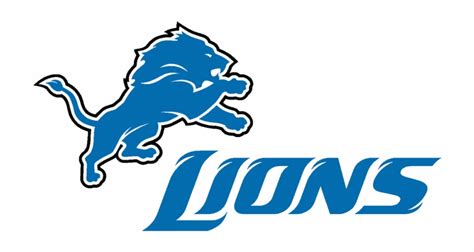 lions football team logo - Clip Art Library