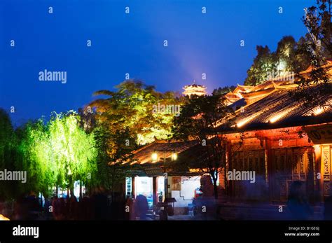 China Yunnan province Lijiang town Unesco World Heritage Site Stock Photo - Alamy