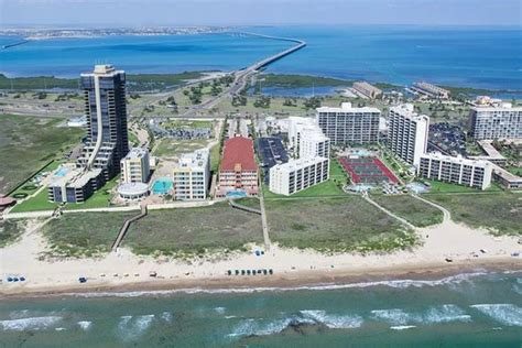 Hotel Aerial Photo - La Copa Inn Beach Hotel, South Padre Island ...