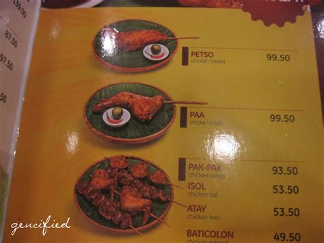 GENCIFIED: Lunch at Bacolod Chicken Inasal