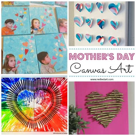 Easy Mother's Day Crafts - Cards, Keepsakes & Gifts - Red Ted Art