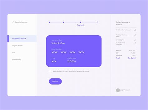 Card Micro Interaction - Payment Gateway by Nishant Gantha on Dribbble