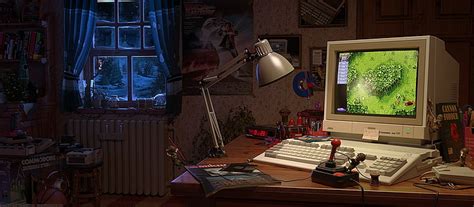 1440x900px | free download | HD wallpaper: gray CRT computer monitor, Amiga, retro games, window ...