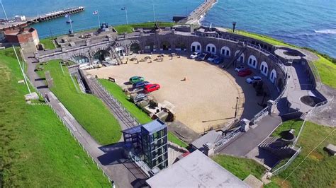 Nothe Fort Drone Video - YouTube