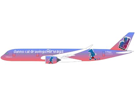 I made an Boeing 787-8 for danno cal drawings : r/YoutuberPlanesfanart