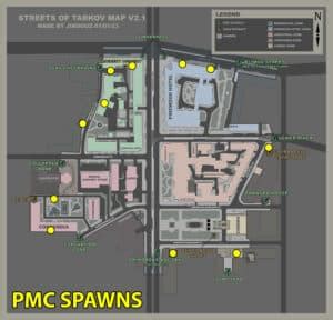 Tarkov: Guide to Streets of Tarkov Map 2023 - Exits, Loot & Keys