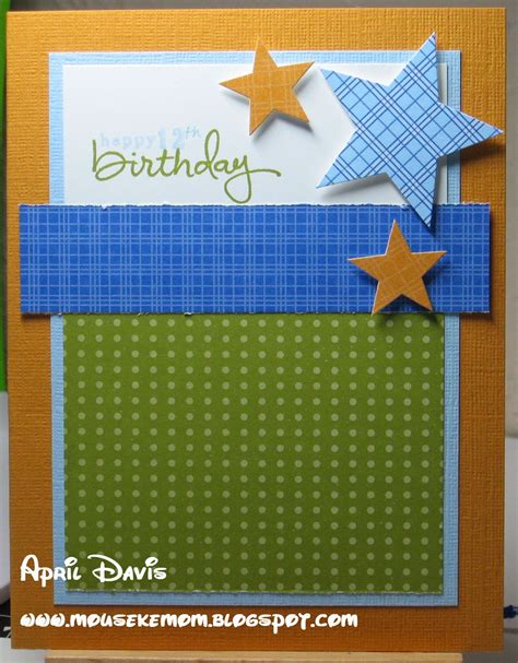 Mousekemom's Mouseworks: 12th birthday card