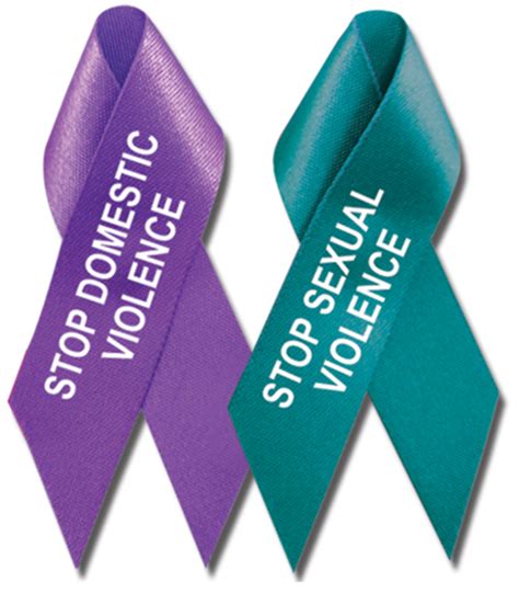 Stock Stop Domestic Violence and Stop Sexual Violence Awareness Ribbon ...