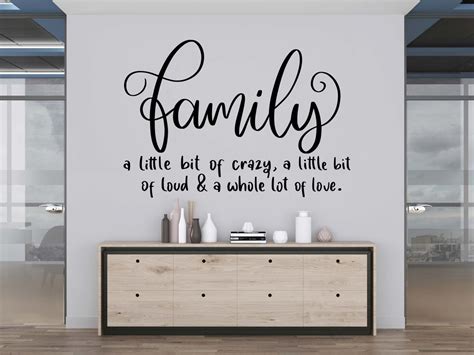 Family Quotes Wall Decal Family Wall Decal Family Quotes Decal Home ...