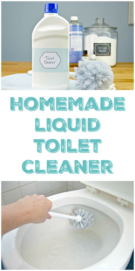 Homemade Toilet Cleaner - Liquid Version - Mom 4 Real | Homemade toilet cleaner, Cleaning hacks ...