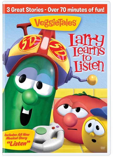 VeggieTales Bob Lending a Helping Hand and Larry Learns to Listen ...