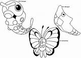 Caterpie 1 Coloring Page  Free Printable Pages For Kids sketch template