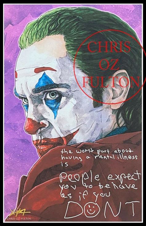 Joker Batman Joaquin Phoenix Movie Poster 11x17 Print Signed By Chris ...