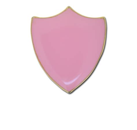 Plain Shield Enamelled Shield Badge