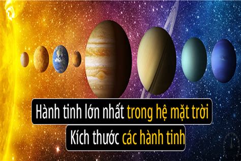 Hành tinh lớn nhất trong hệ Mặt trời là hành tinh nào? [ 2022 ]