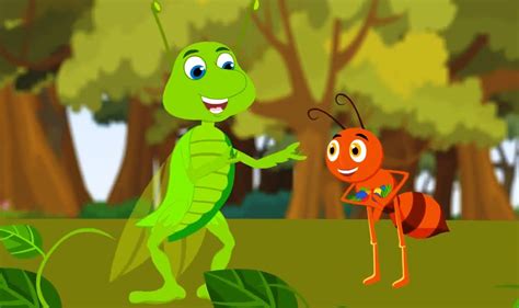 Children Stories: The Ant and The Grasshopper