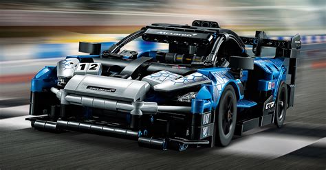 Lego Technic McLaren Senna GTR revealed – 830-piece set with moving V8, dihedral doors, blue ...