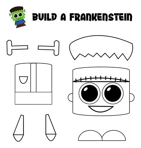 Halloween Crafts For Preschoolers - 15 Free PDF Printables | Printablee