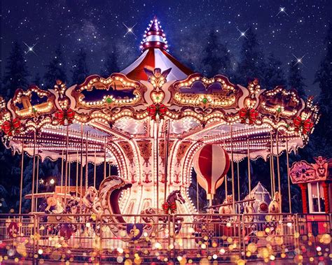 Winter Wonderland Carousel | Winter scenes, Winter wonderland, Carousel