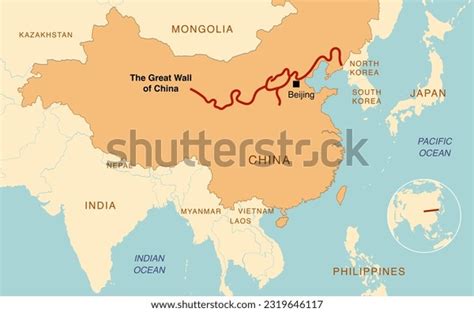 Great Wall China Map Stock Photos and Pictures - 657 Images | Shutterstock