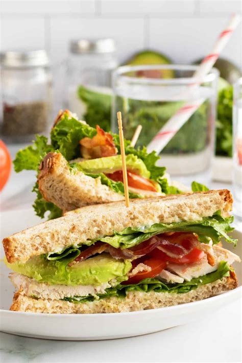 Turkey Club Sandwich - The Kitchen Magpie