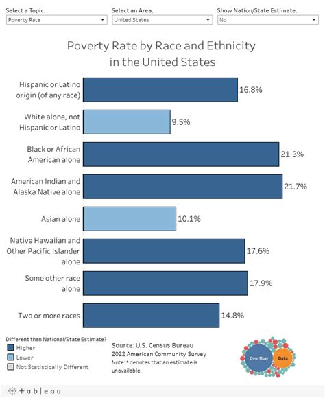 Information by Race and Ethnicity in the United States - Overflow Data