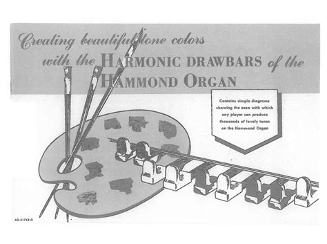 Free download program Drawbar Settings Handbook - blogschef