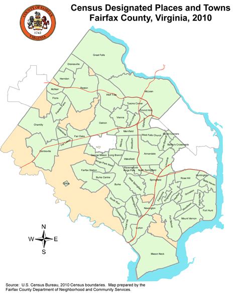 Fairfax County District Map