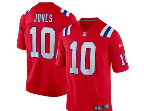 Where to buy red Patriots throwback jerseys; Pats to wear red uniforms ...