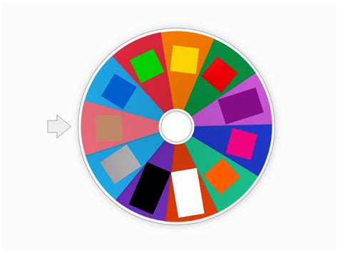 Colors - Spin the wheel