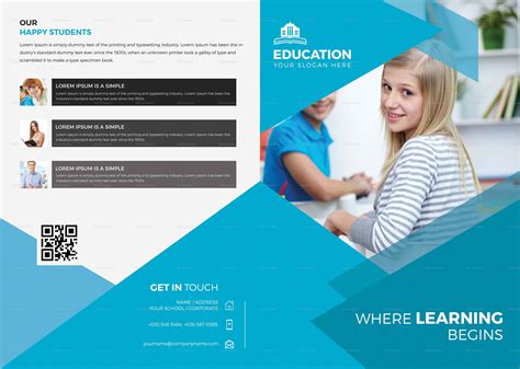 Educational Pamphlet Template