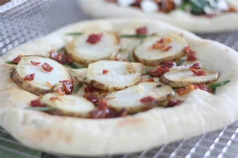 Sliced Potato Pizza with Bacon & Rosemary | Cooking with Sam